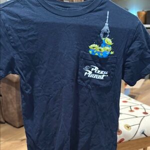 Pizza Planet Navy T-Shirt with Alien Graphic